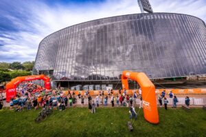 B2Run Bremen 2026 - Startfeld vor dem Weserstadion
